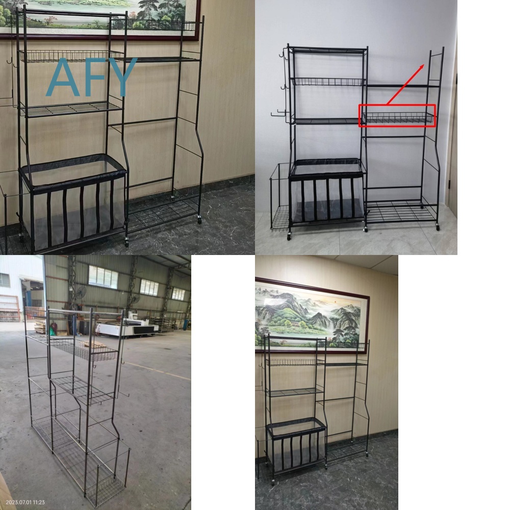 Golf Equipment Garage Organizer - Golf Ball Storage Rack for Portable