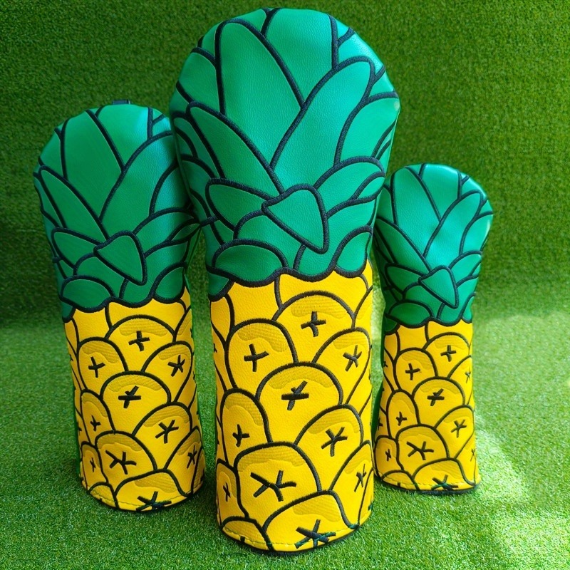 Golf Equipment Rack - Pineapple Golf Club Head Cover with