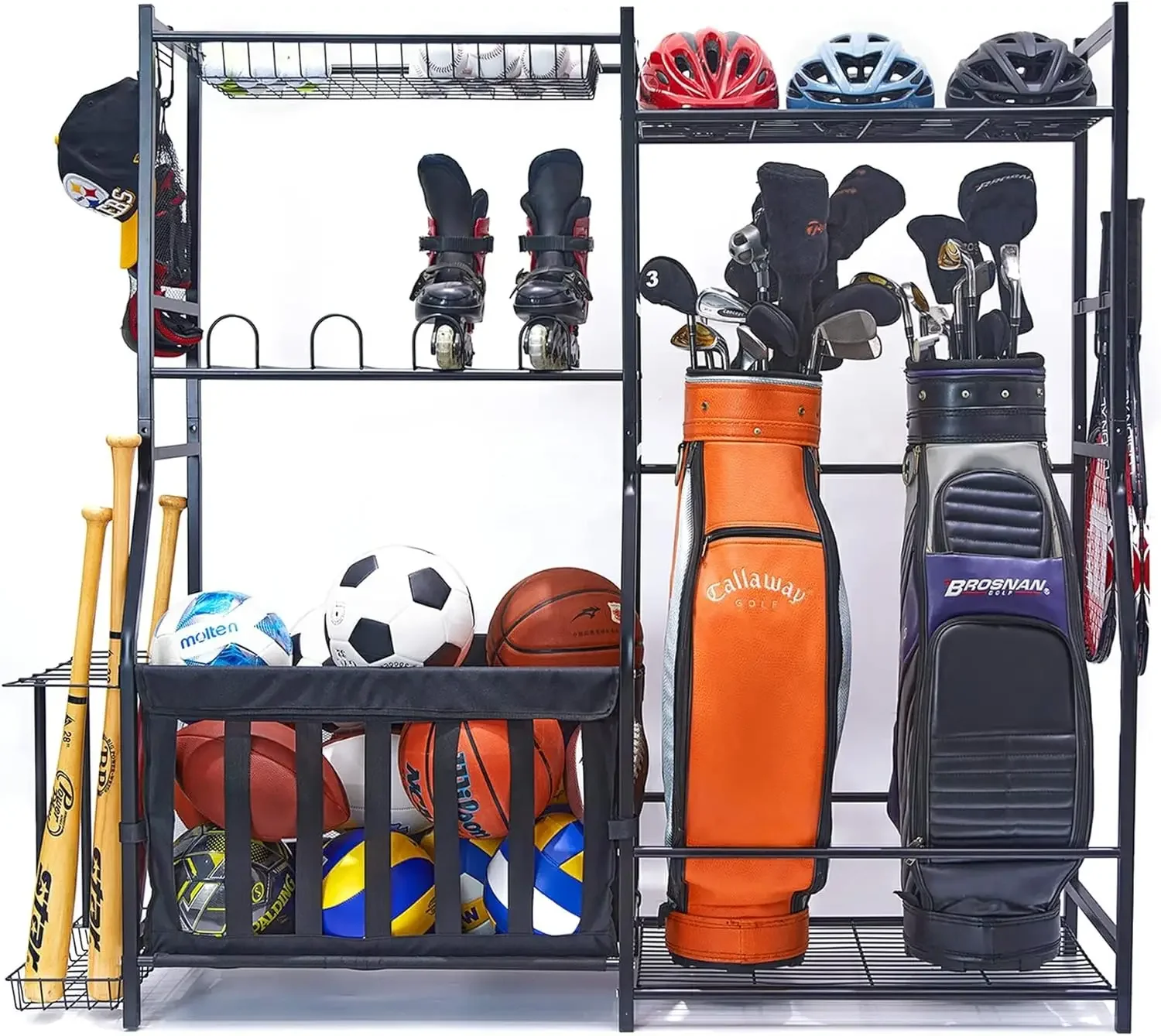 Golf Equipment Garage Organizer - Garage Sports Equipment Organizer Golf Bag