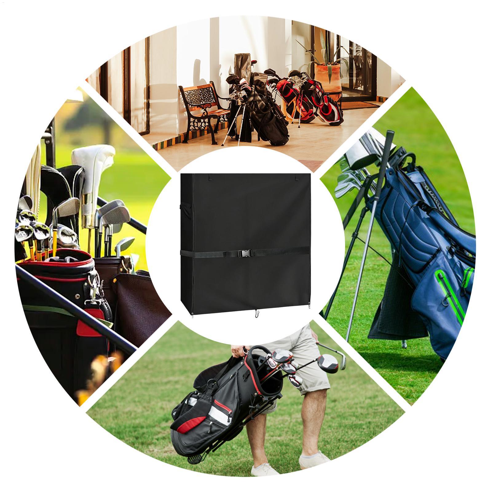 Golf Stand Bag Rain Cover Oxfo - огляд і ціна Golf Equipment Garage Organizer
