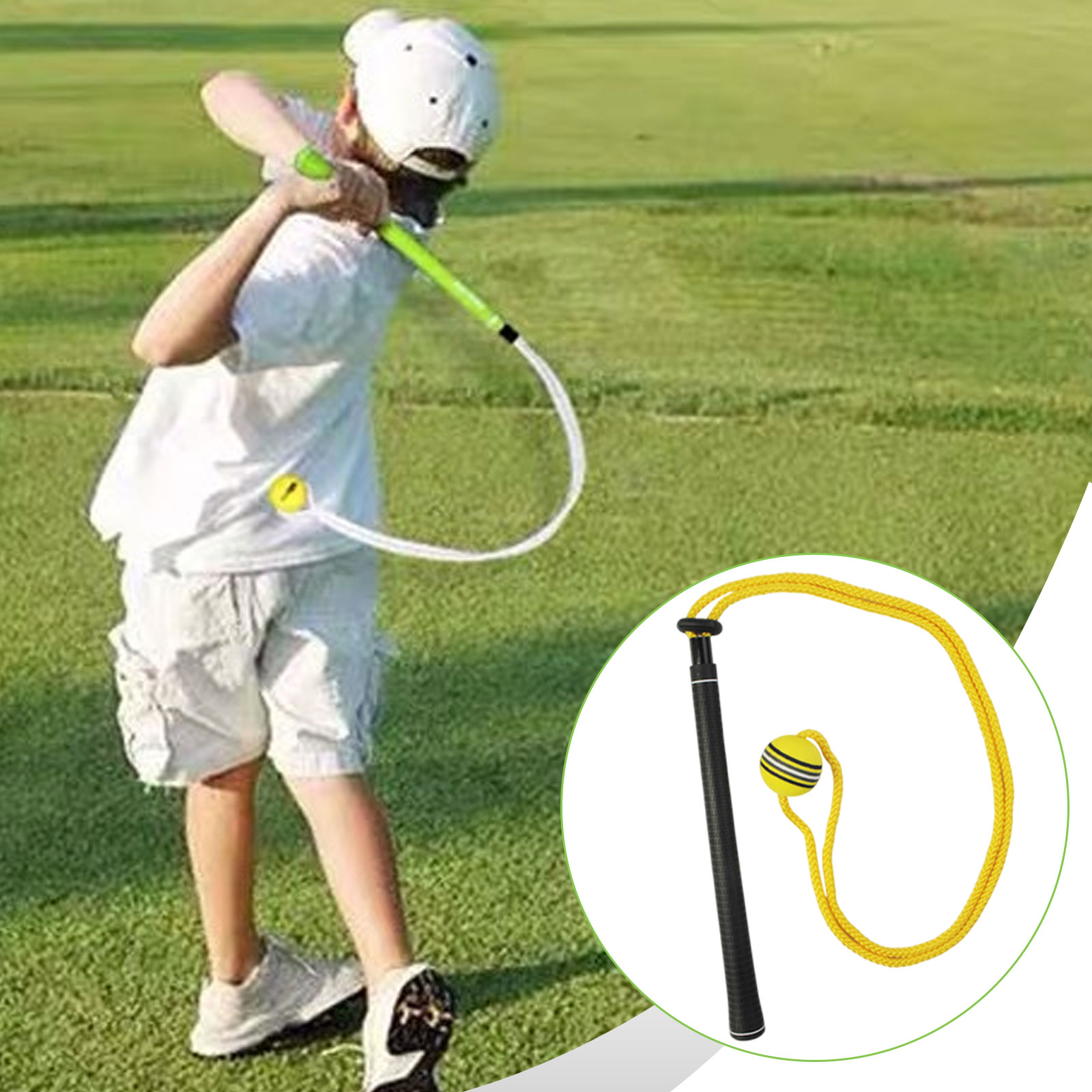 Golf Swing Trainer Elastic Rop - огляд і ціна Golf Equipment For Beginners