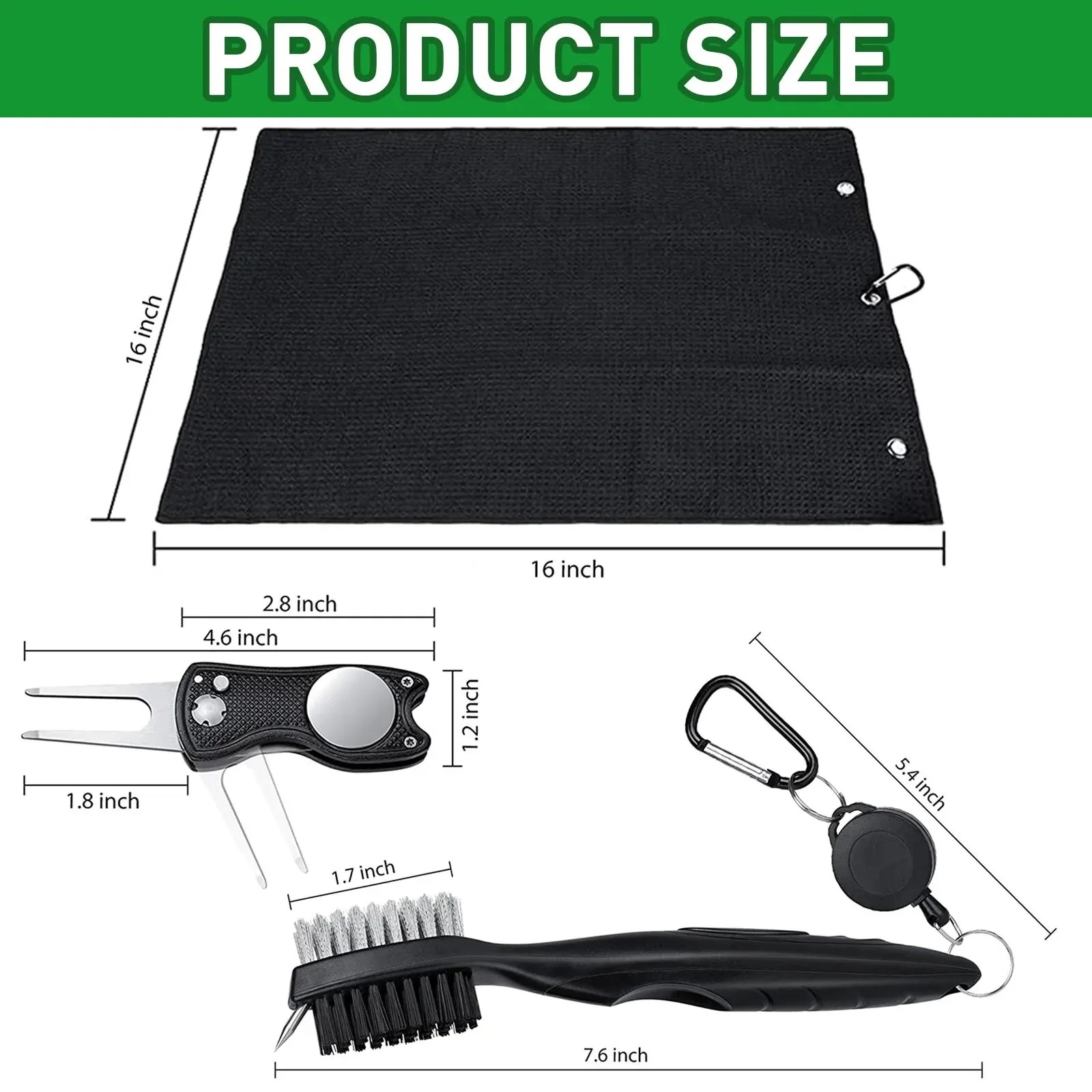 Golf Club Brush and Towel Clea - огляд і ціна Golf Equipment Wholesale