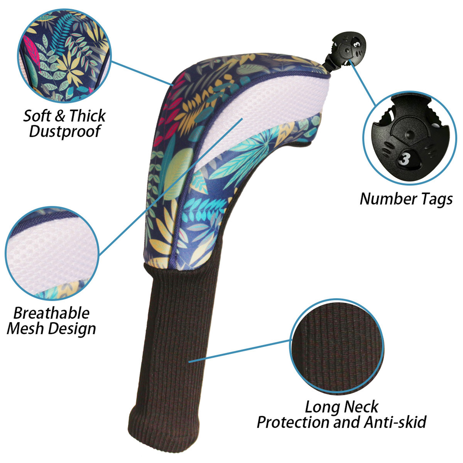 Golf Club Head Cover Driver Fa - огляд і ціна Headcover Driver