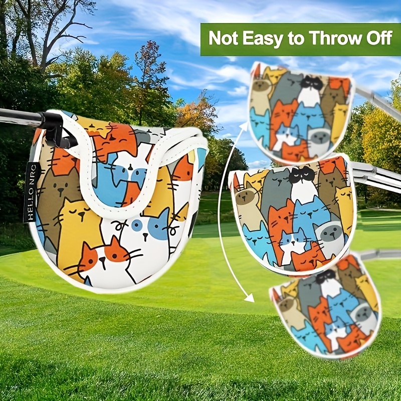 1pc Mallet Putter Head Cover B - огляд і ціна Golf Equipment Rack