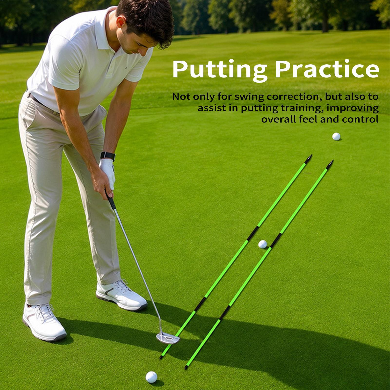 Golf Alignment Sticks Putting  - огляд і ціна Golf Equipment For Beginners