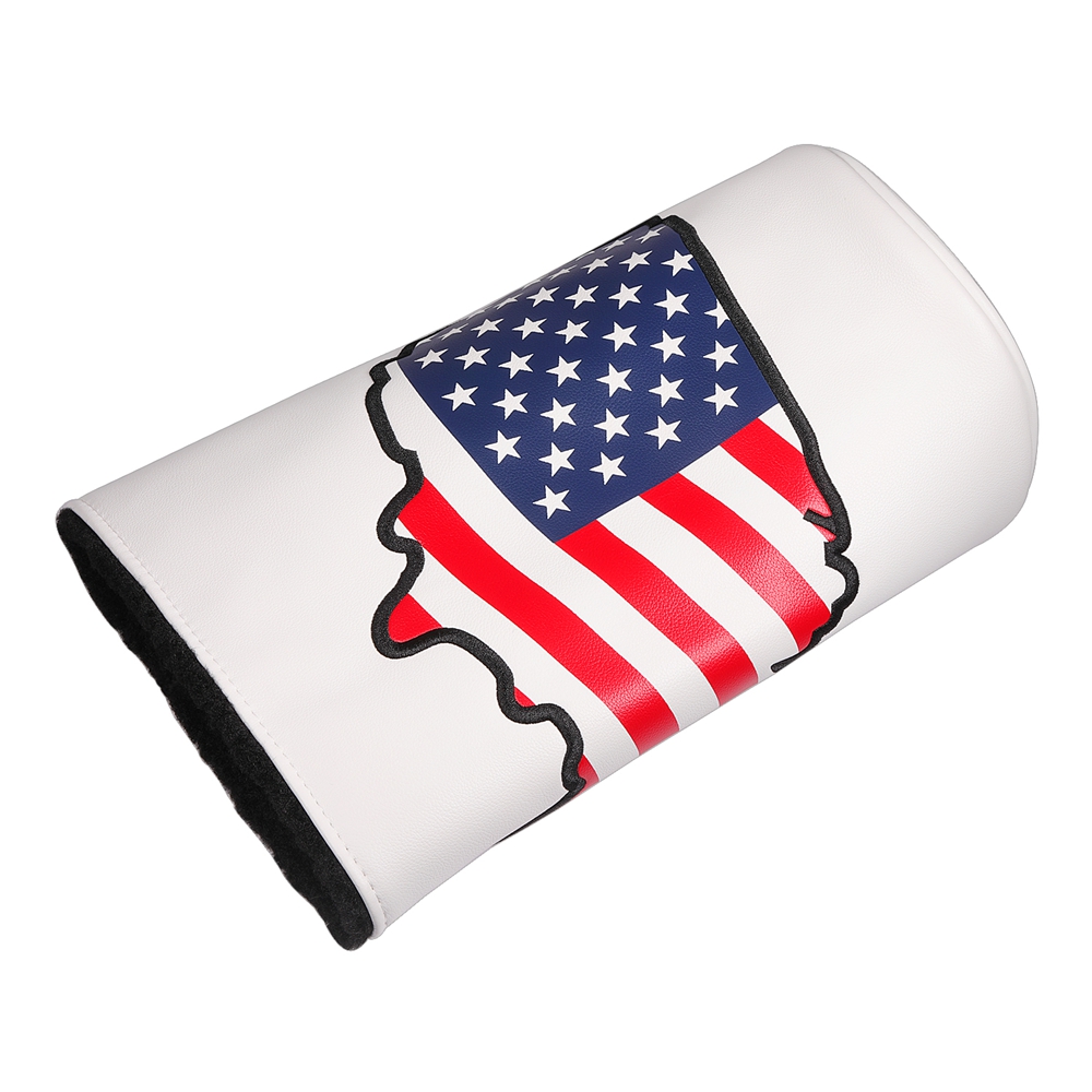USA Flag PU Leather Golf Club  - огляд і ціна Headcover Driver