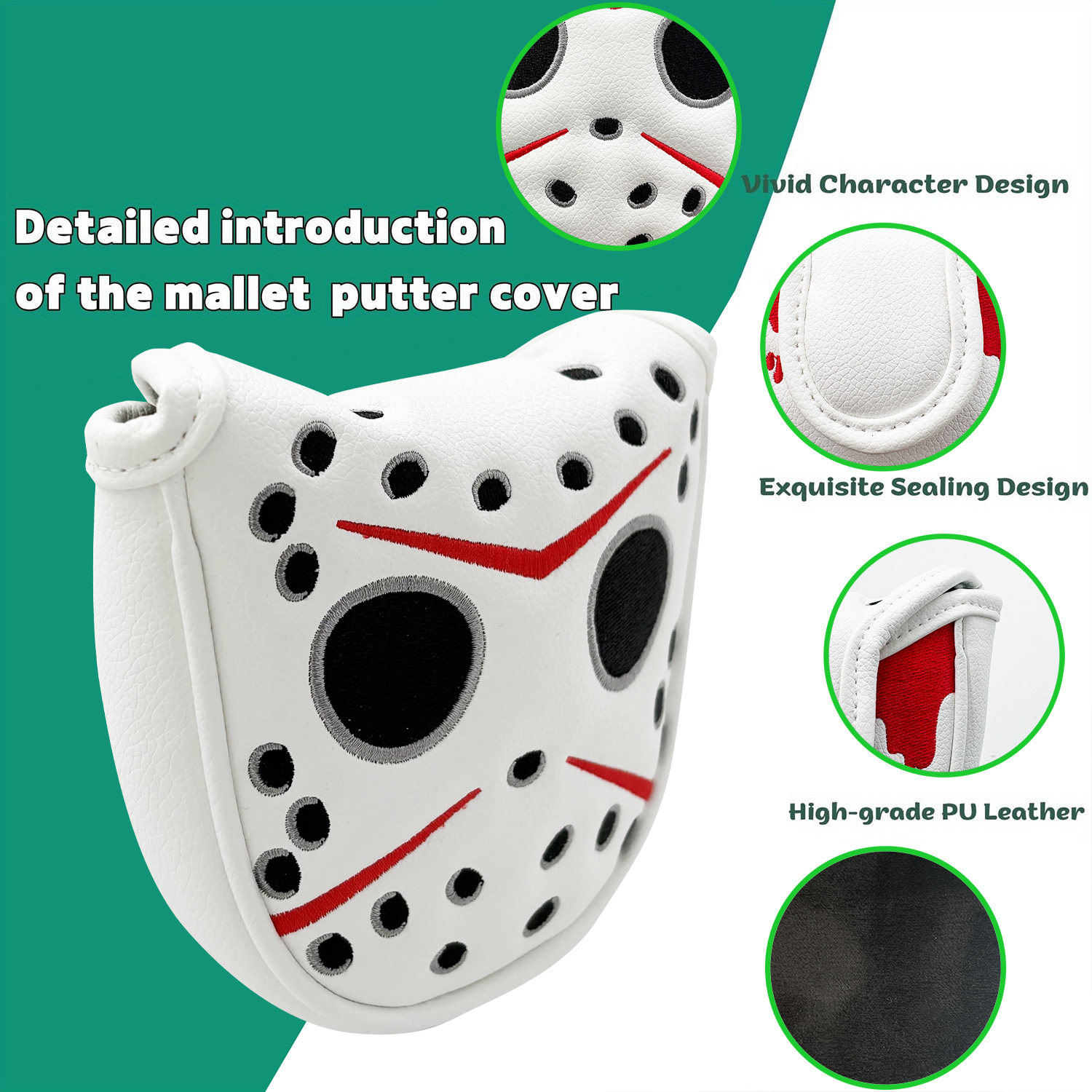 Putter Covers Golf Putter Cove - огляд і ціна Headcover Driver